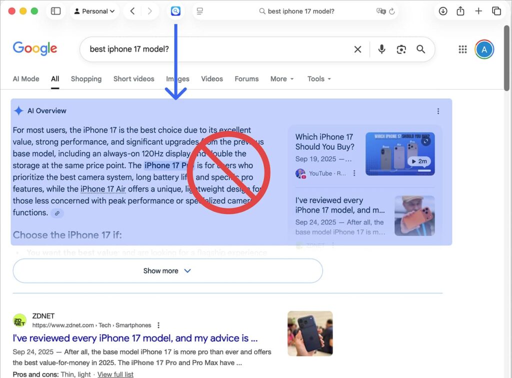 Clear Search for Safari - Safari Extension